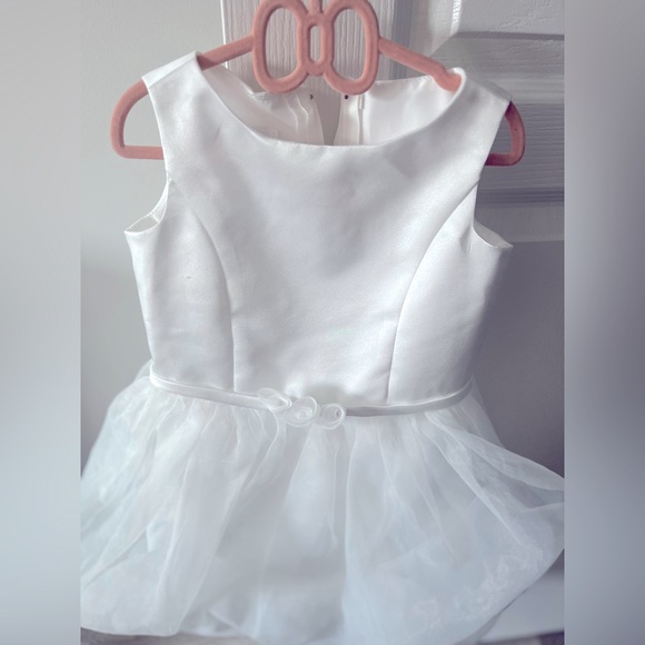David’s Bridal flower girl/party dress White 3T - Picture 9 of 9